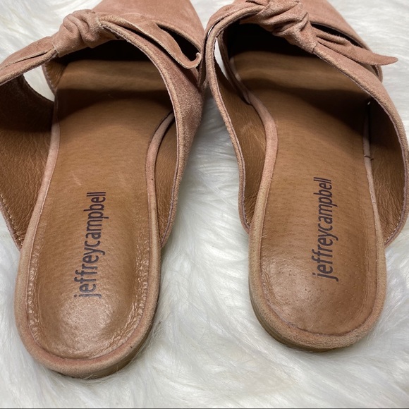 Anthropologie Jeffrey Campbell Charlin Bow Mules - Picture 7 of 8